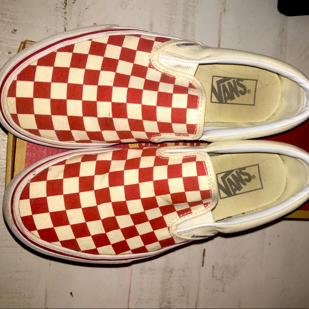 VANS Classic Slip On Primary Checkerboard